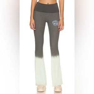 Boys Lie - That's Why Thermal Pants Mint Grey Flare Fold Over Waistband - Size L